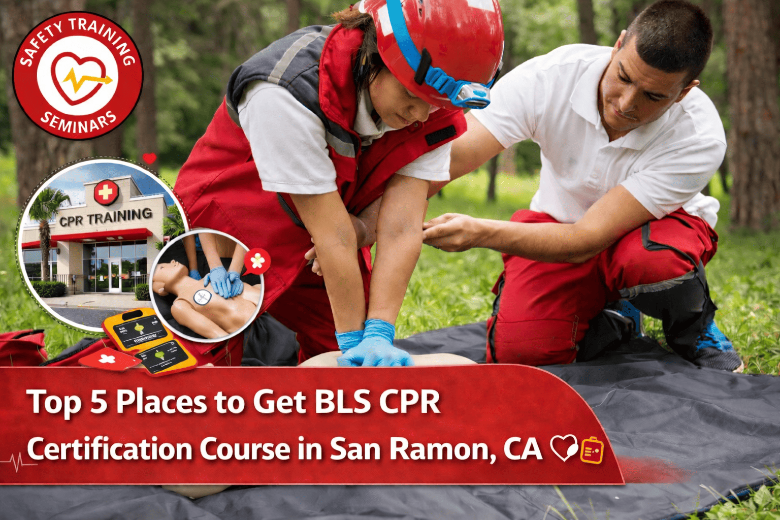 Top 5 Places to Find BLS CPR Certification Course in San Ramon