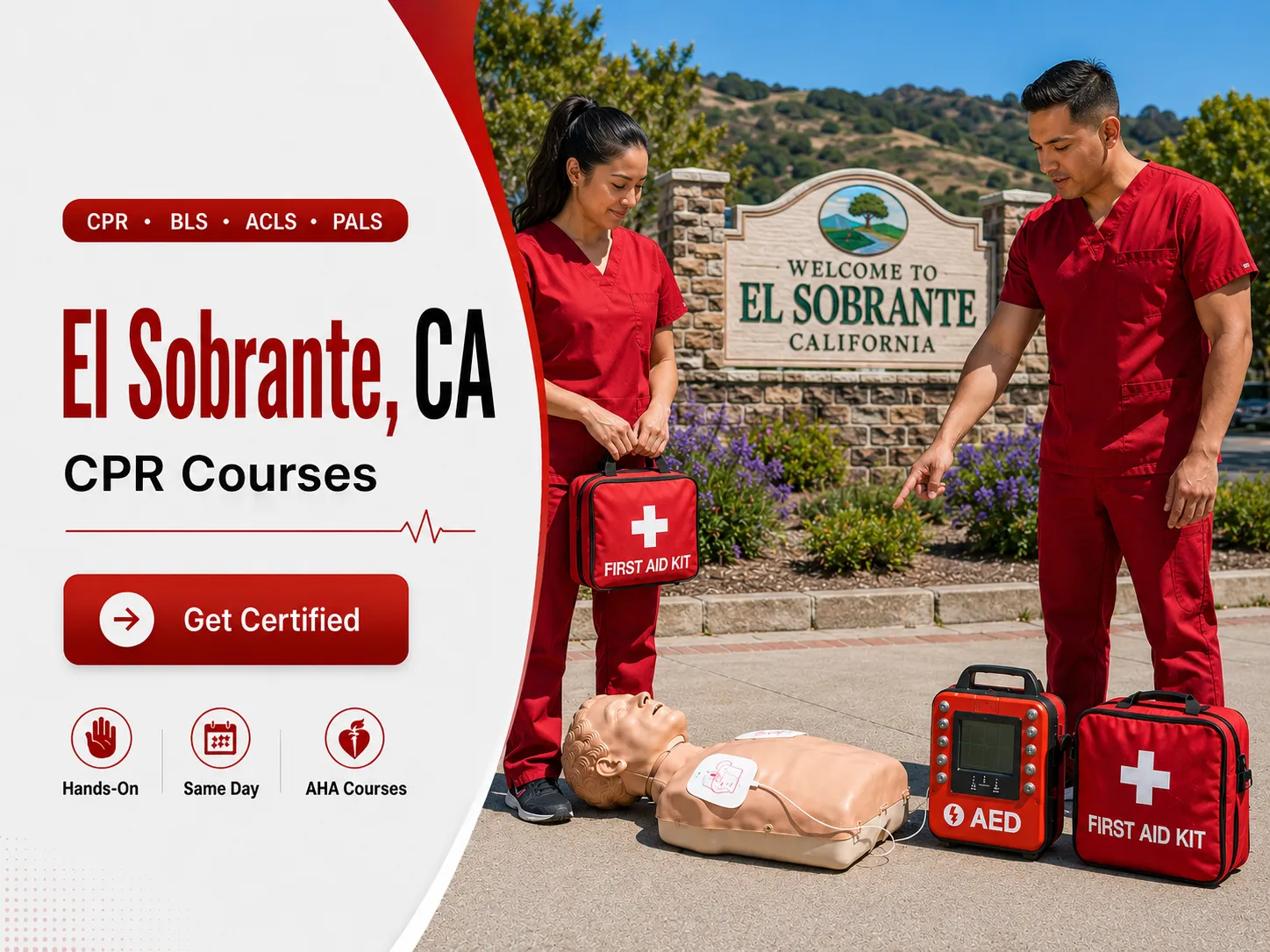 CPR certification renewal class in El Sobrante, CA – BLS and ACLS