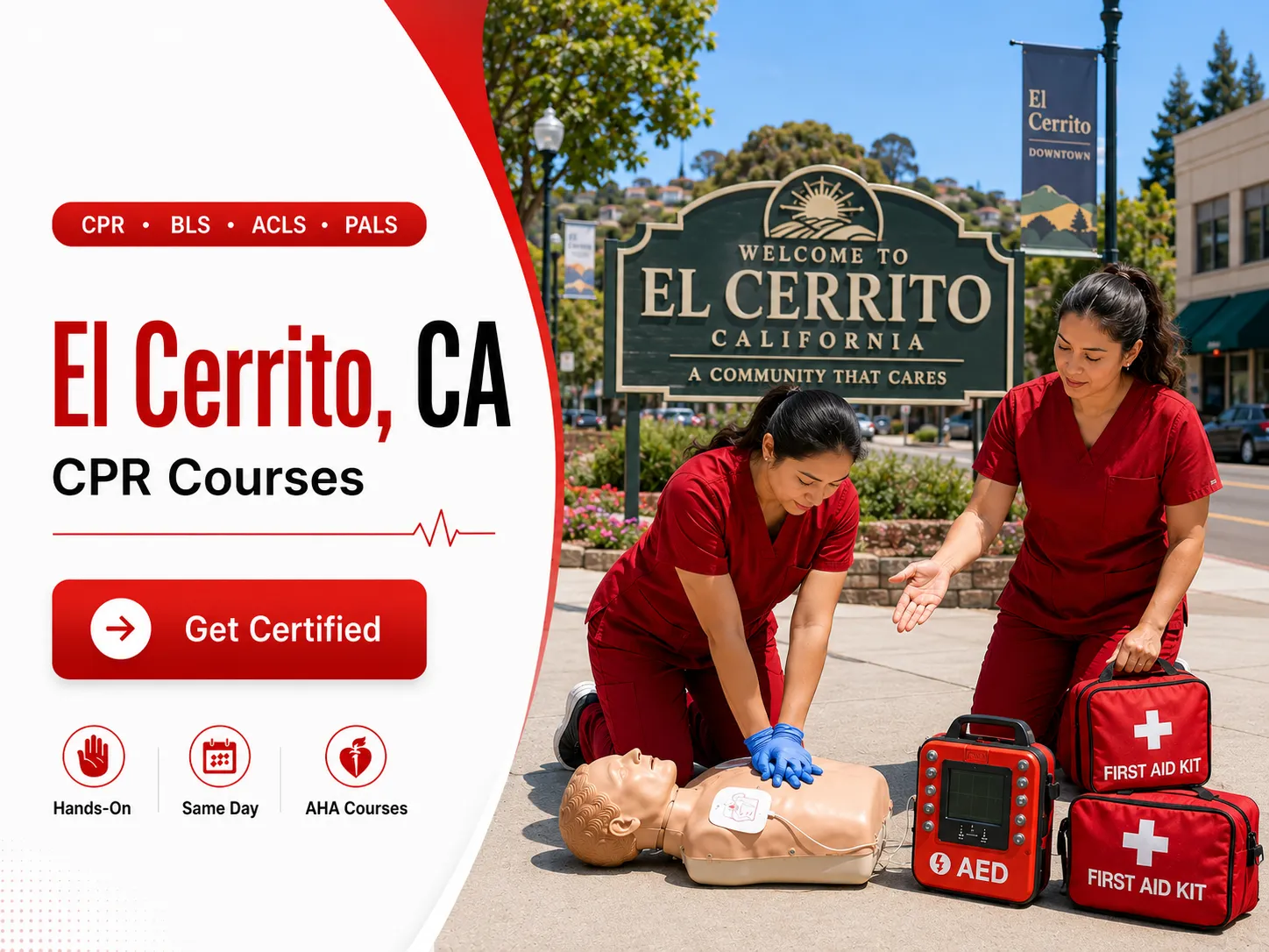Healthcare provider BLS class in El Cerrito, CA – AHA certified