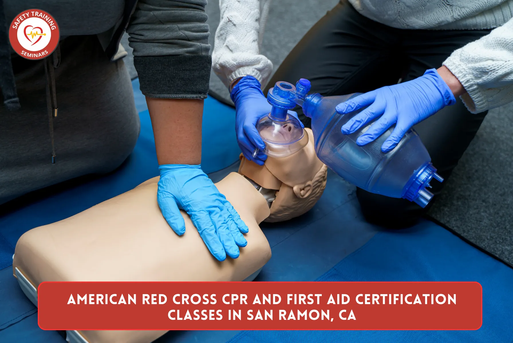 American Red Cross CPR and First Aid Certification Classes in San Ramon, CA
